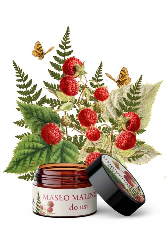 Masło malinowe do ust 15 ml