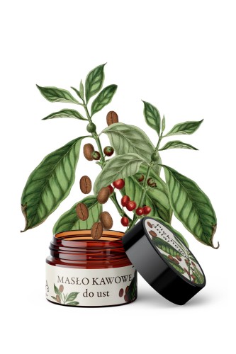 Masło kawowe do ust i pod oczy 15 ml