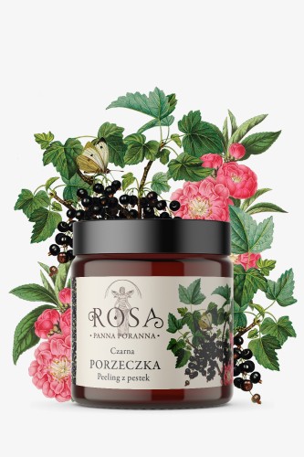 Peeling z pestek czarnej porzeczki